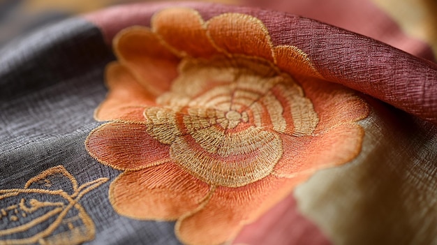 Vyšívaný vzor na oblečení